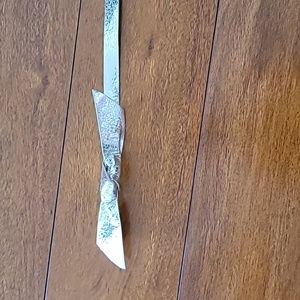 Gold/silver metallic jcrew belt